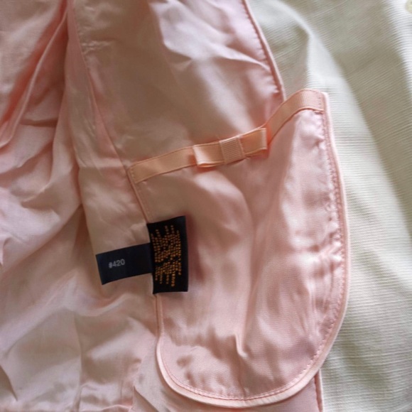 Cole Haan City Cream Color LightWeight Button Up Jacket Size 6 - Picture 8 of 9